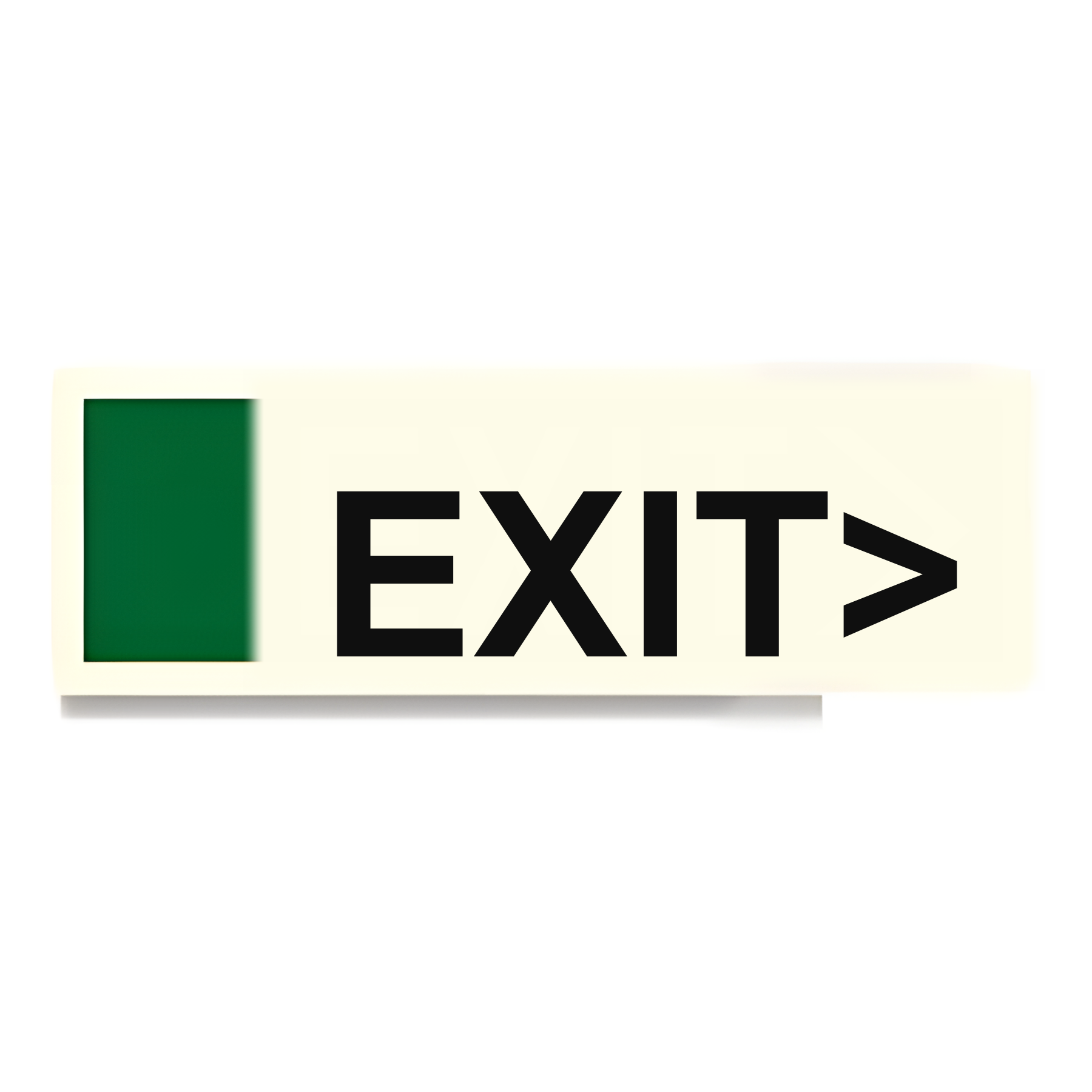 D93 — < Exit > | Direction Sign | Seasonlite
