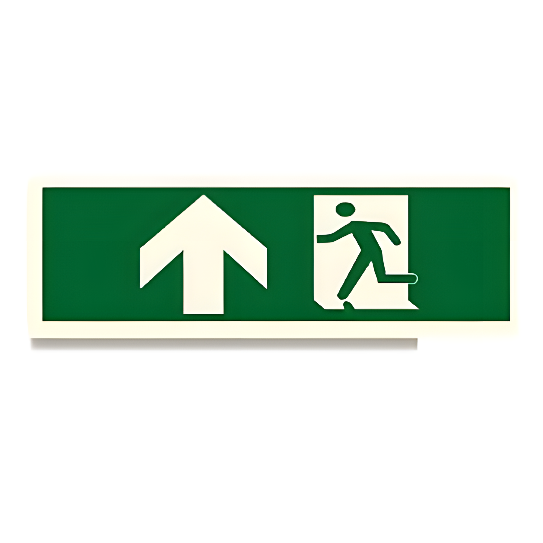 D97 — Running man + arrow up | Direction Sign | Seasonlite