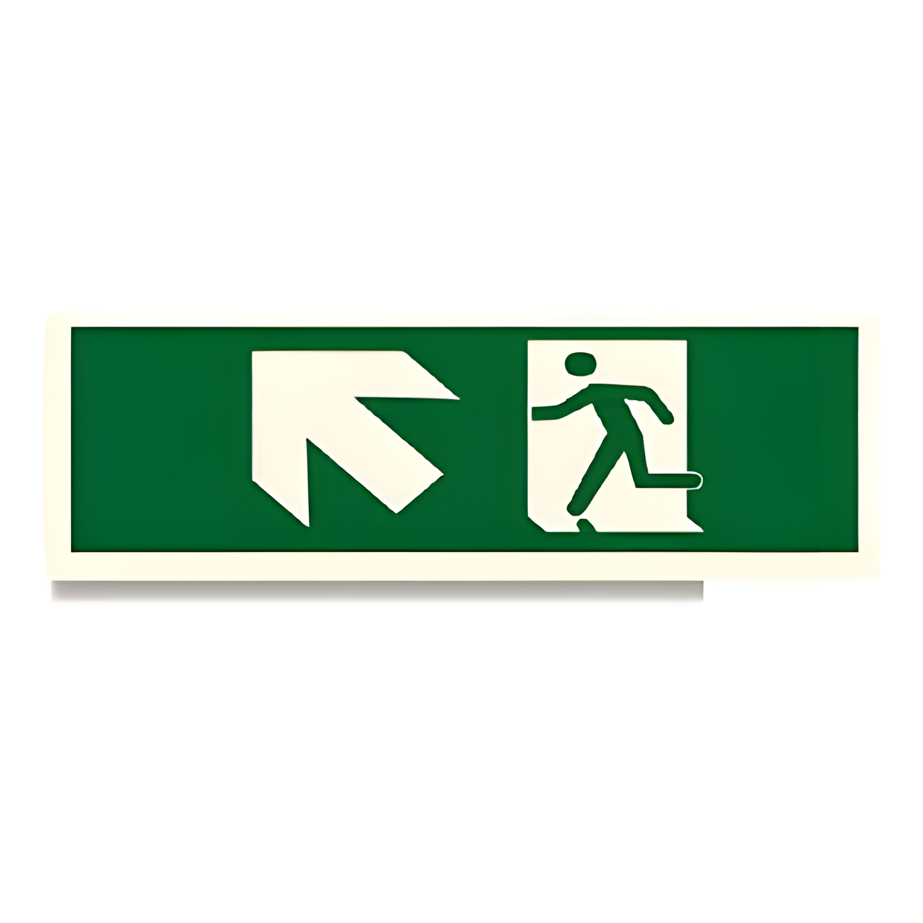 D99 — Running man + arrow up-right | Direction Sign | Seasonlite