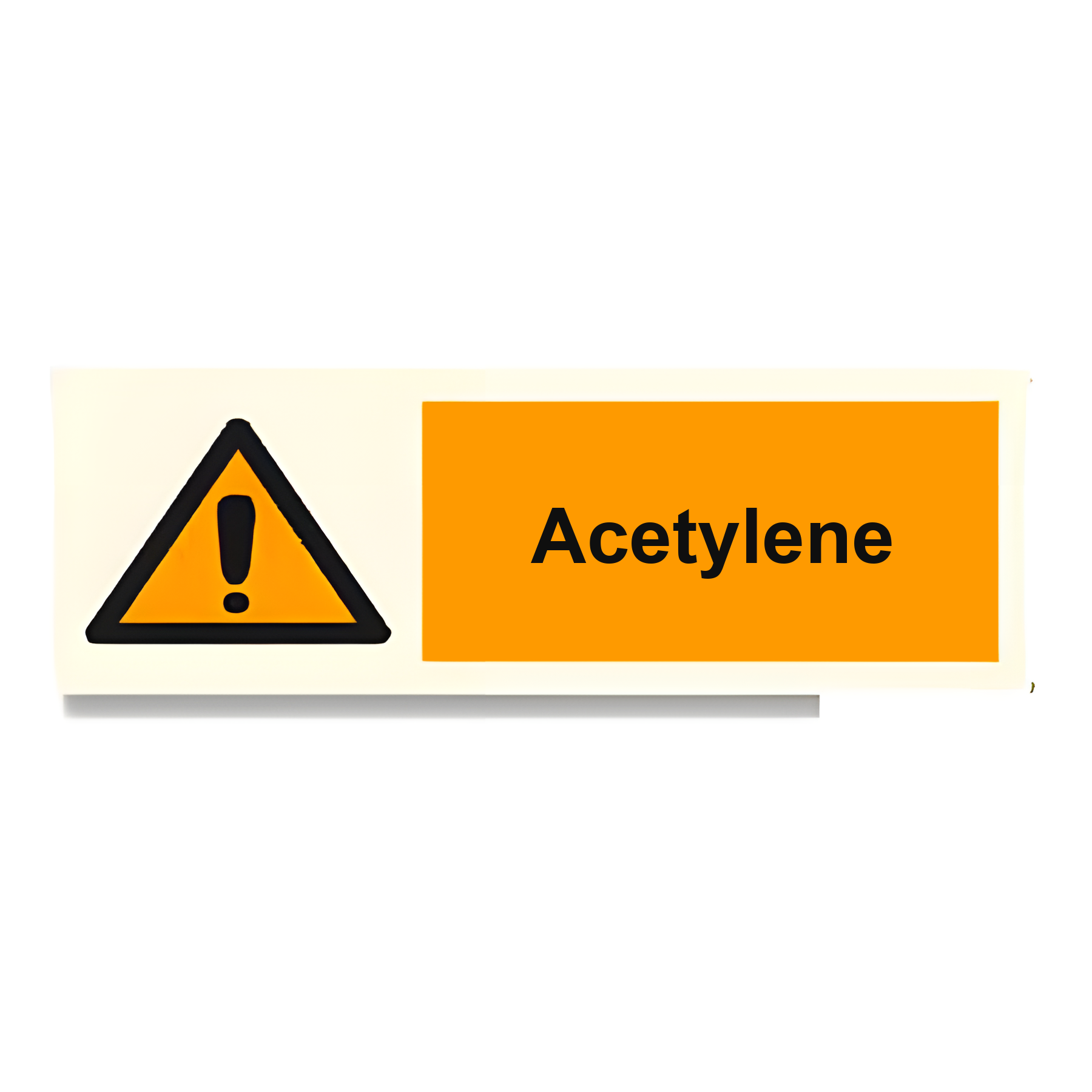 DER12 — Acetylene | Deck & Engine Room Sign | Seasonlite