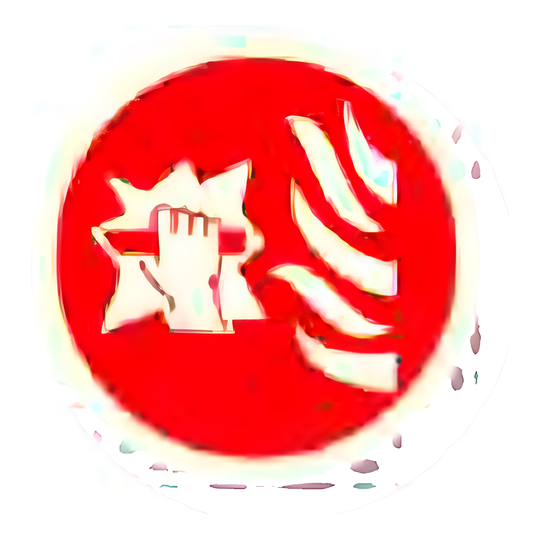 DTS46 — Fire hazard (icon 2) | DOTS Route Marker | Seasonlite