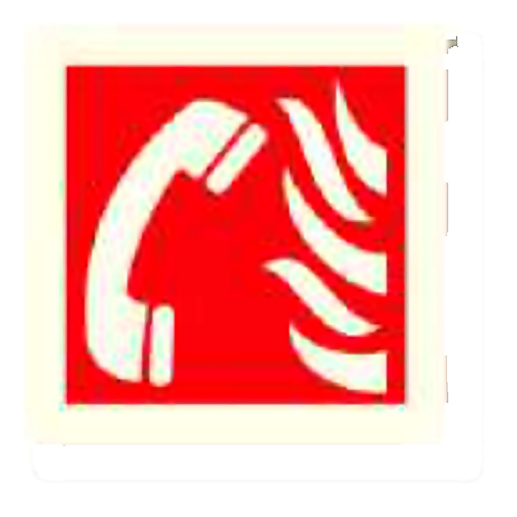 FE05 — Fire phone (icon) | Fire Equipment Sign | Seasonlite
