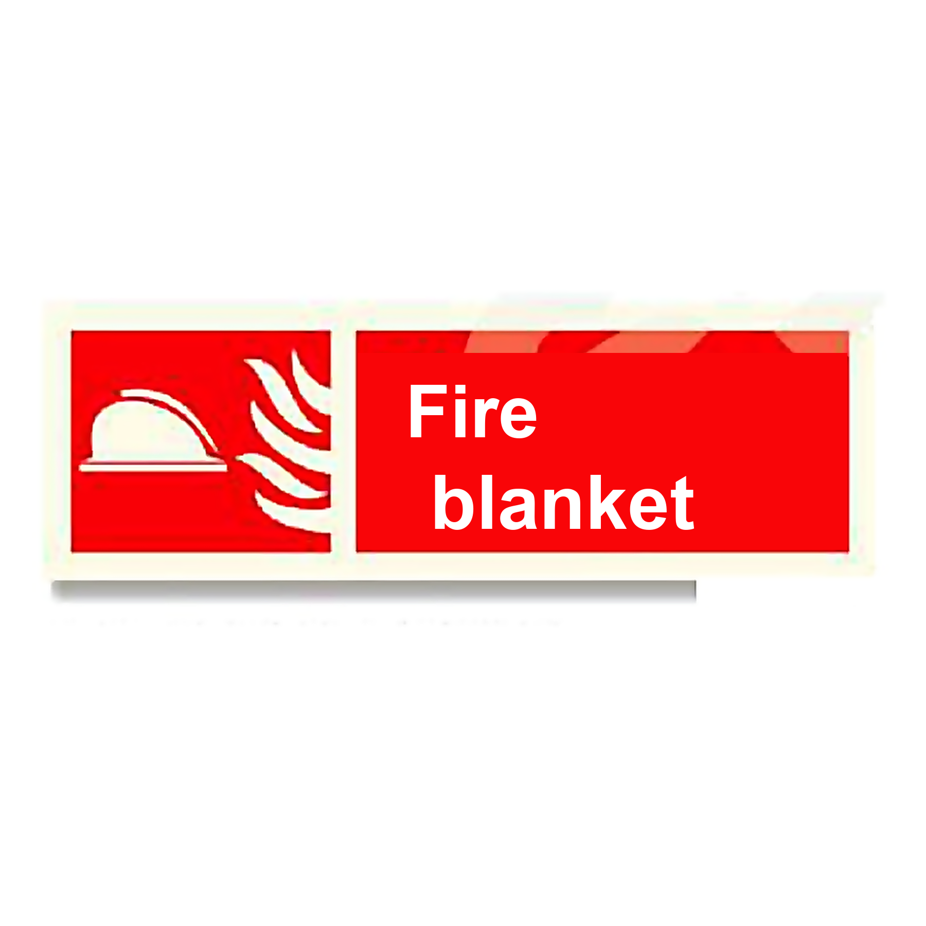 FE24 — Fire blanket | Fire Equipment Sign | Seasonlite
