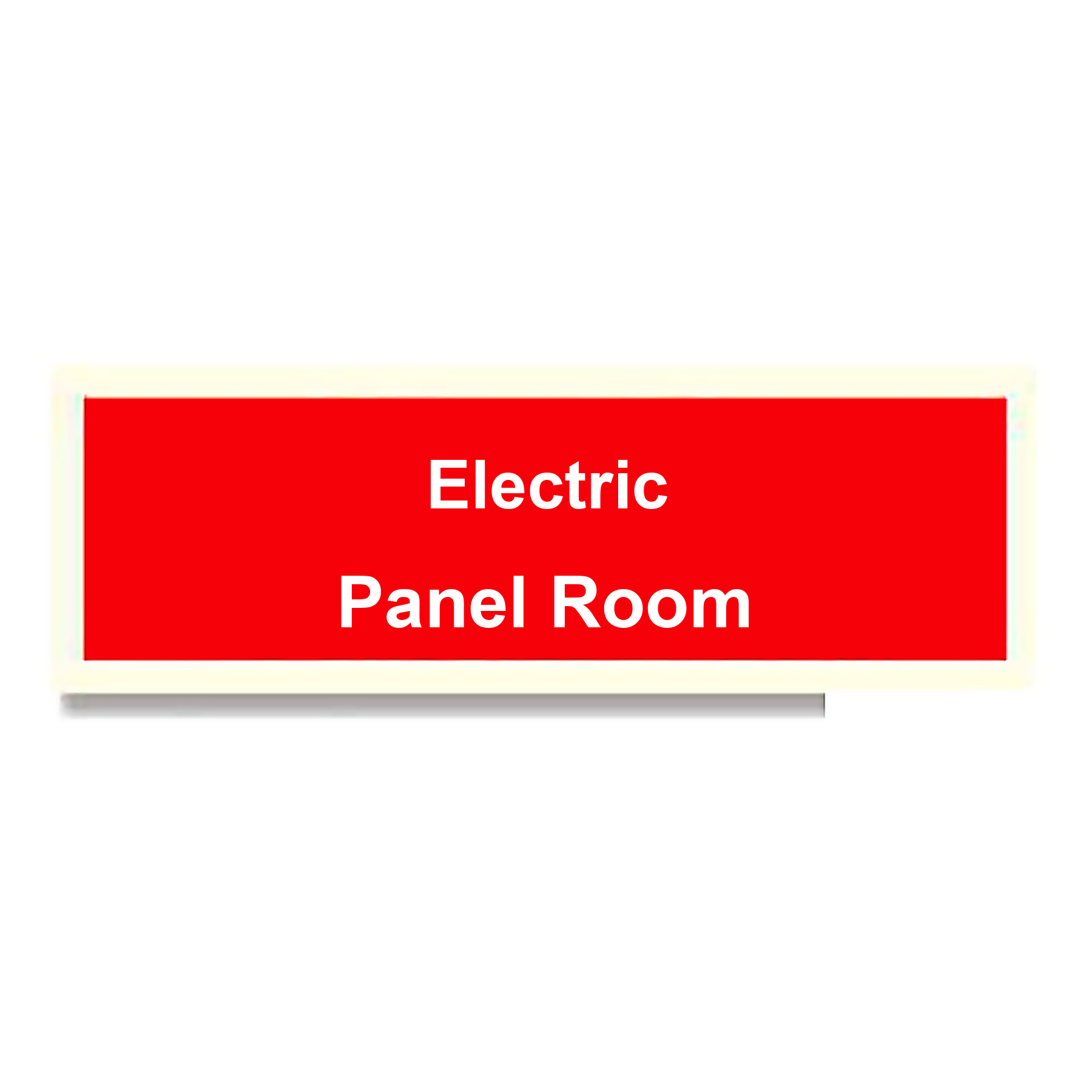 FE70 — Electric Panel Room | Fire Equipment Sign | Seasonlite