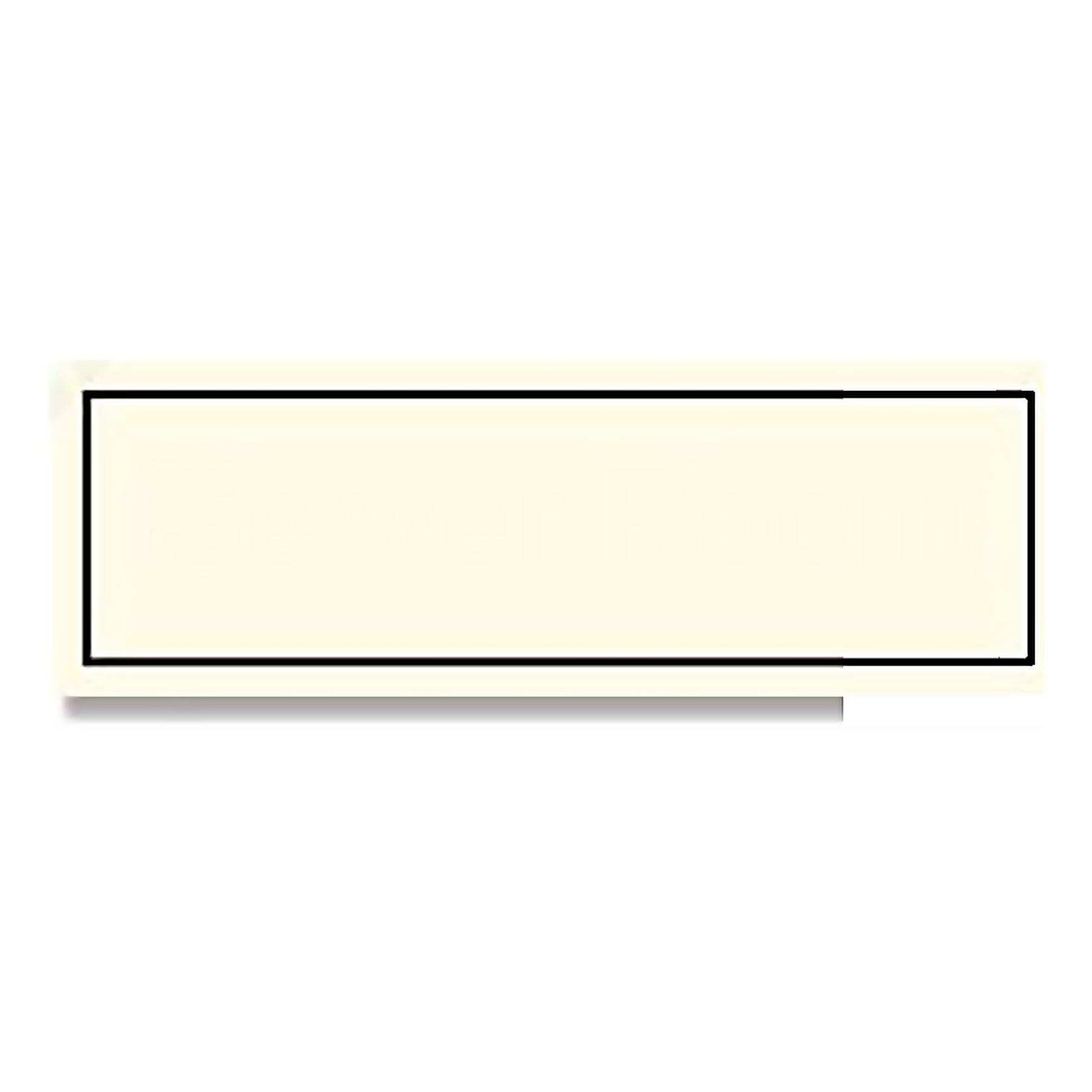 G17 — Server Room | General Sign | Seasonlite