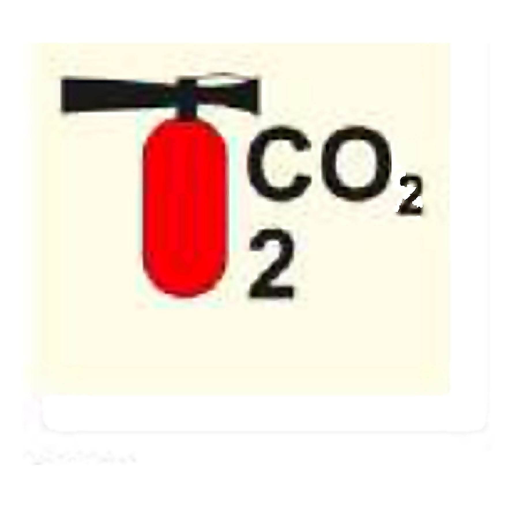 IFC81 — CO2 fire extinguisher (2kg) | IMO Fire Control Sign | Seasonlite
