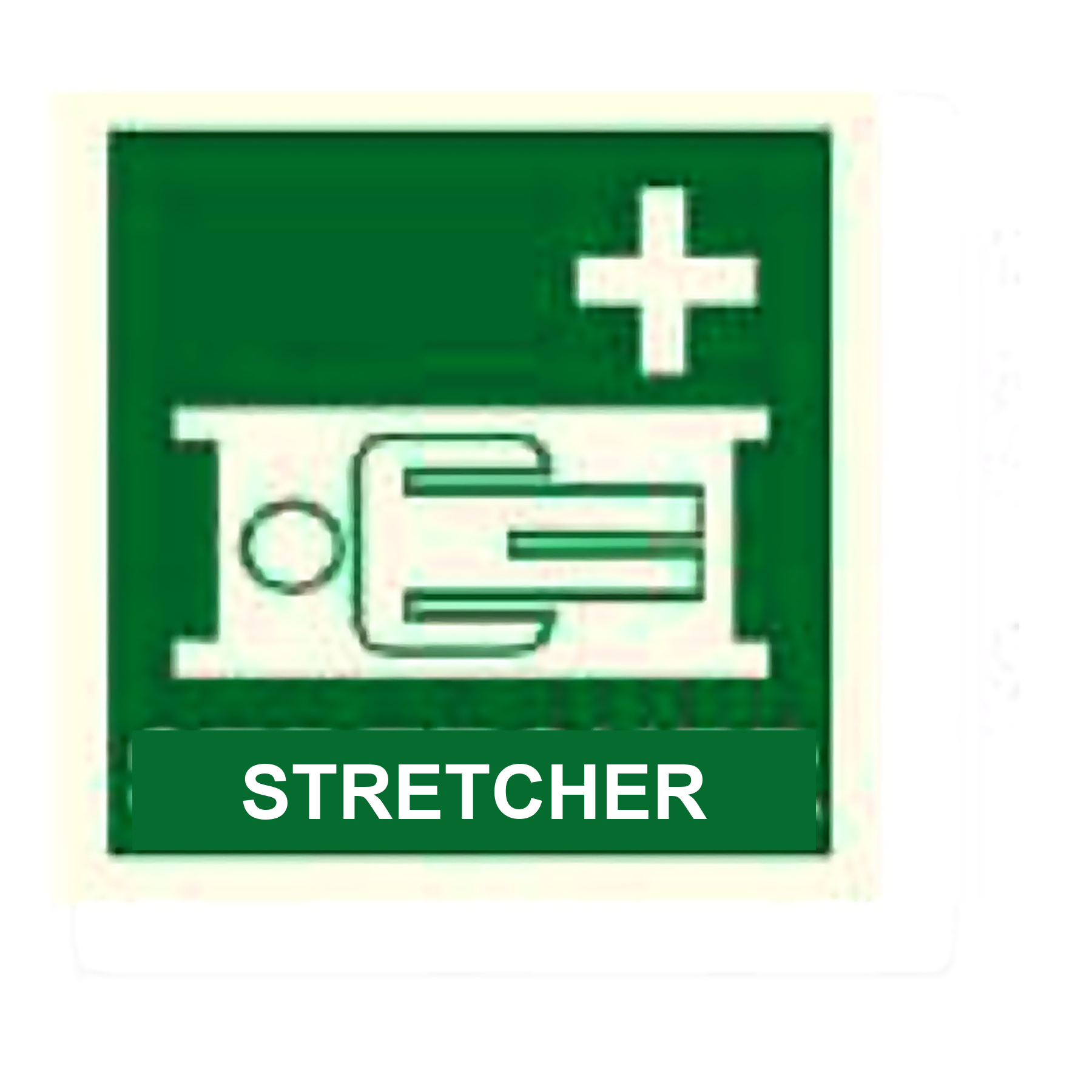 IS07 — Stretcher | IMO Safety Sign | Seasonlite