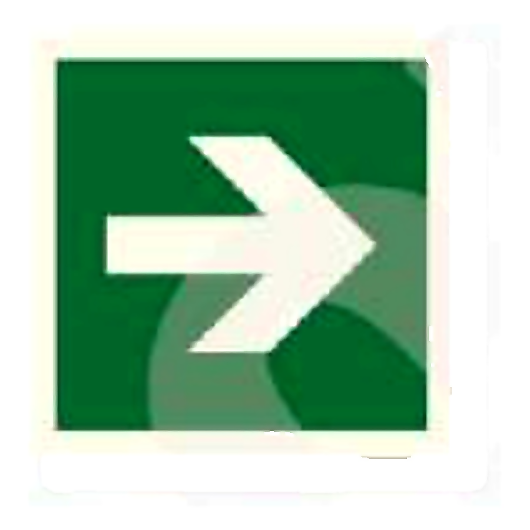 IS23 — Direction arrow right | IMO Safety Sign | Seasonlite