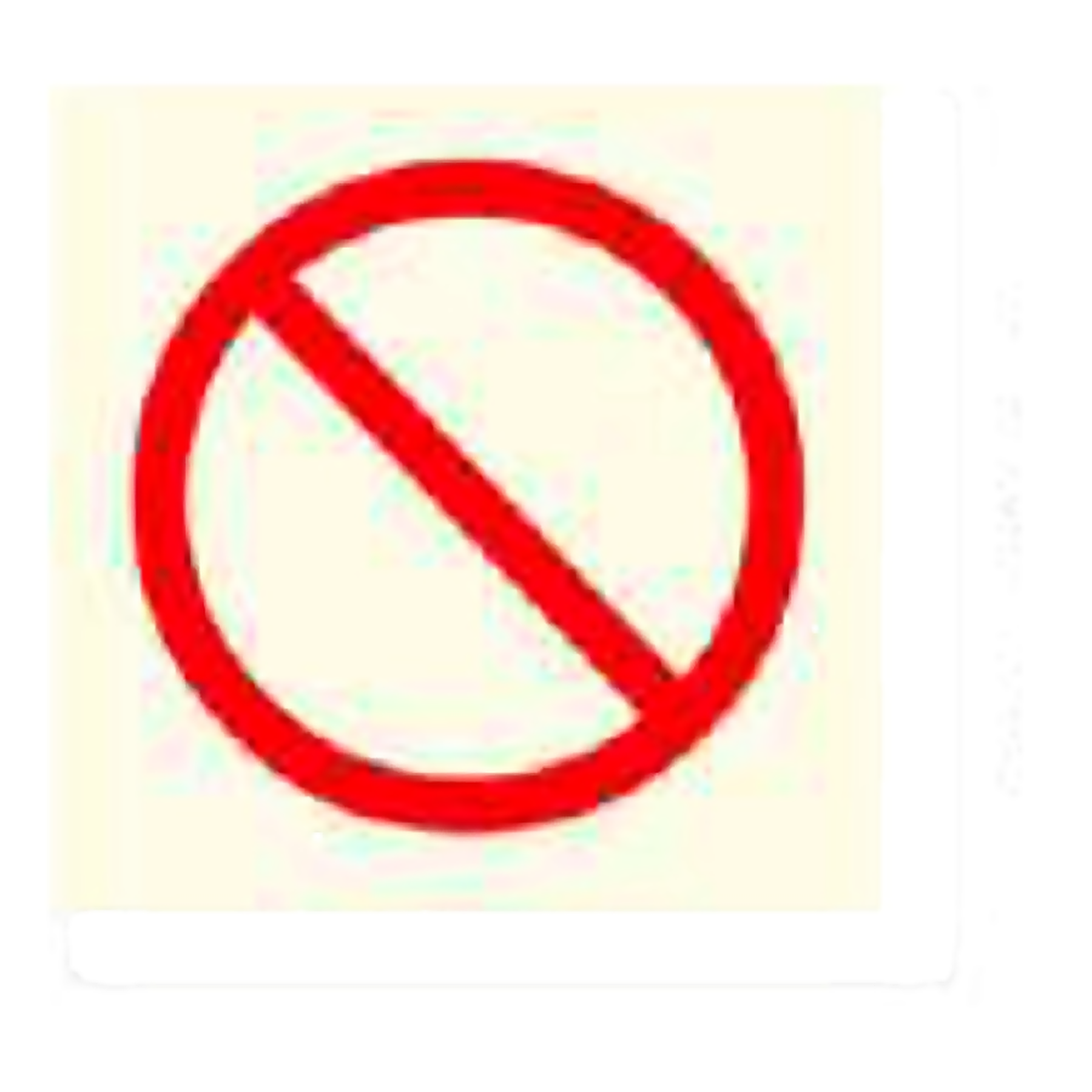 P11 — No smoking (cigarette icon) | Prohibition Sign | Seasonlite