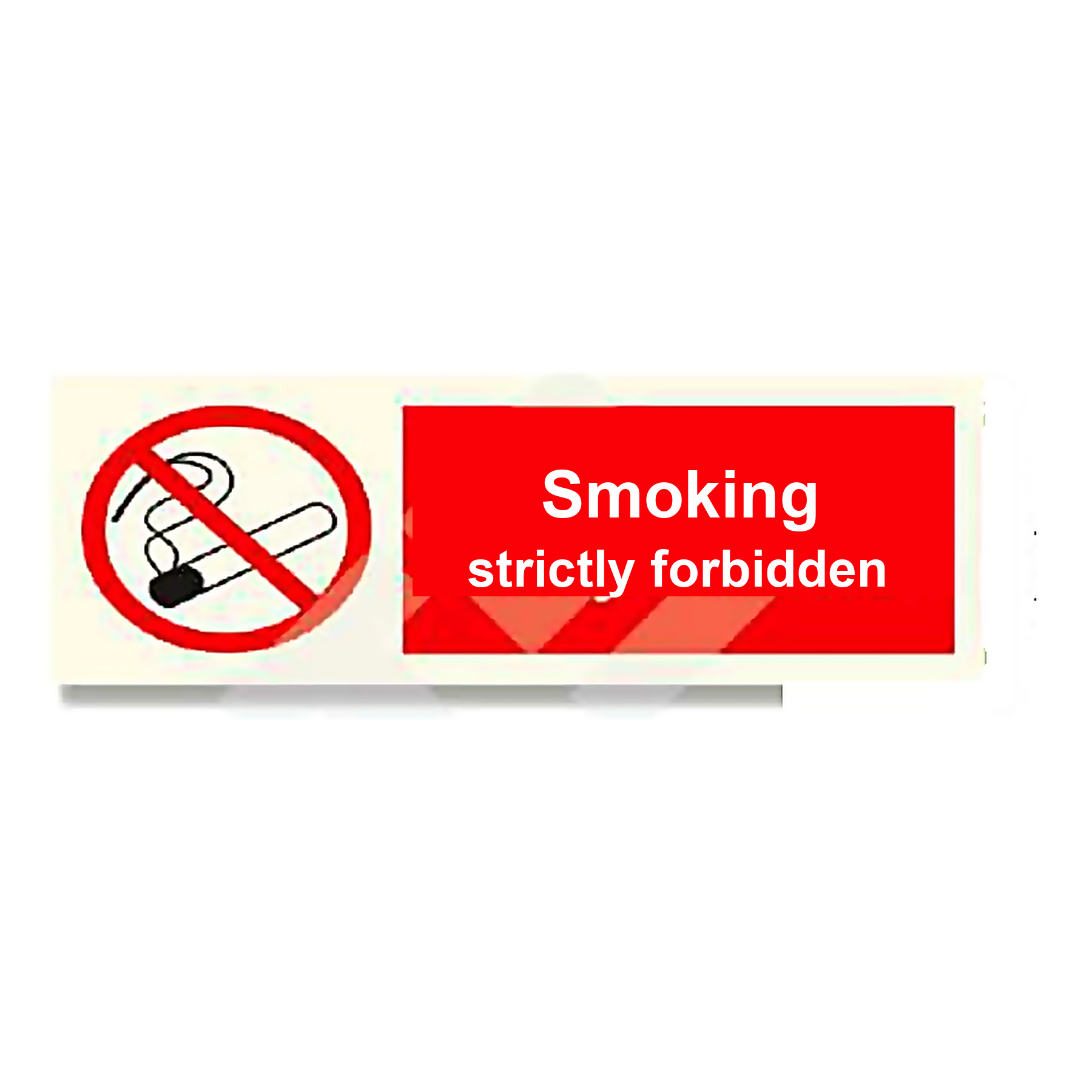 P13 — Smoking strictly forbidden | Prohibition Sign | Seasonlite