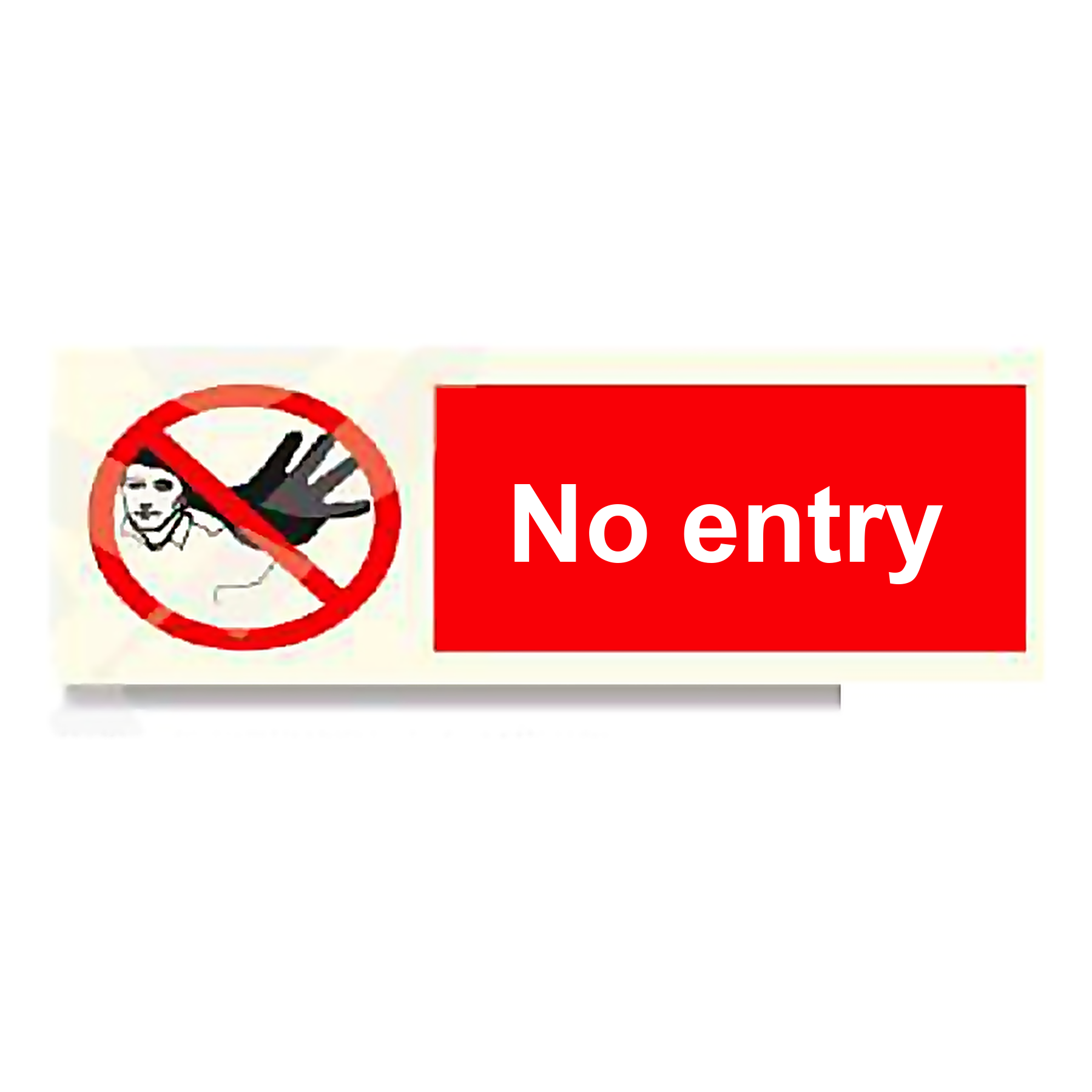 P21 — No entry | Prohibition Sign | Seasonlite