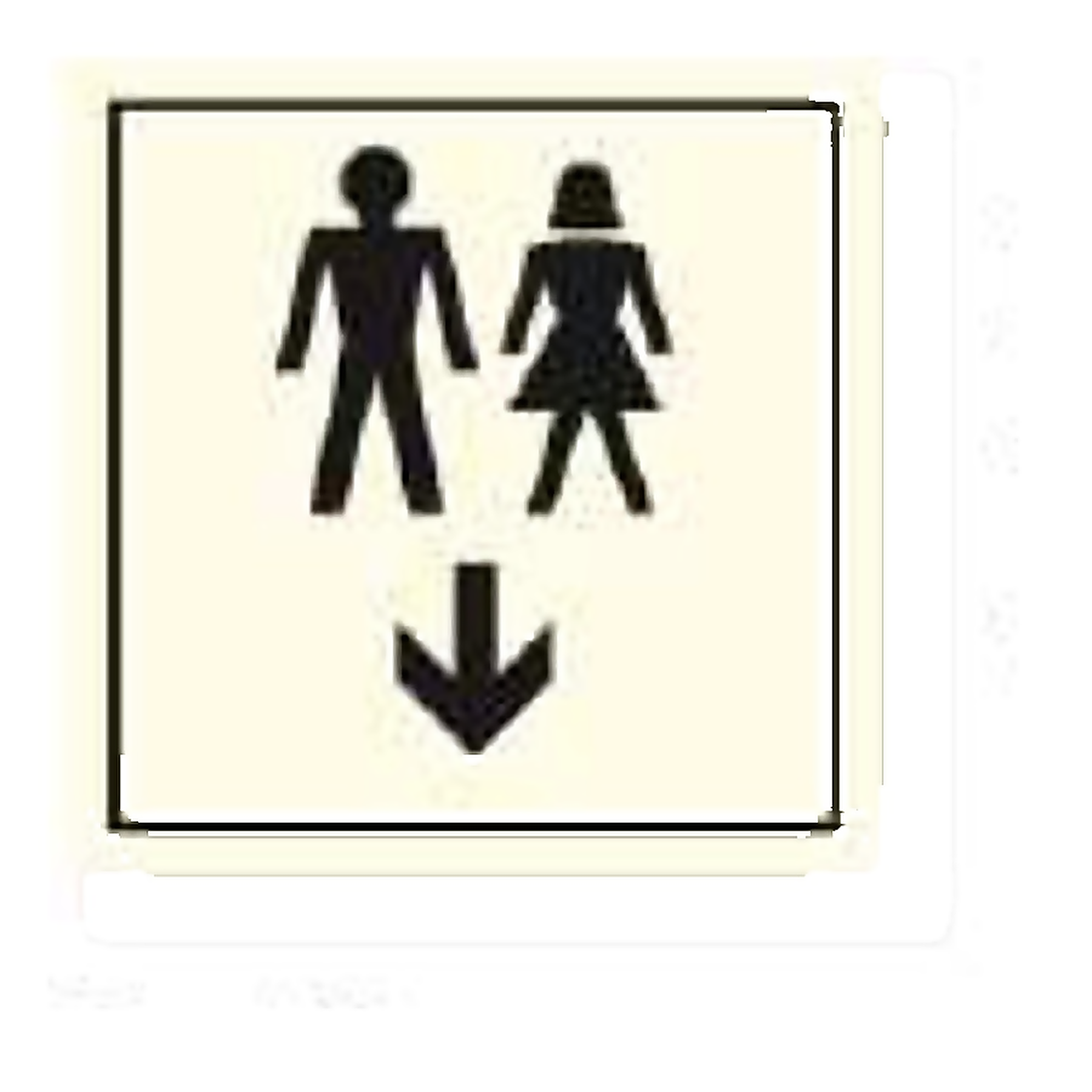 PVT03 — Foot passengers | Passenger Vessel & Terminal Sign | Seasonlite