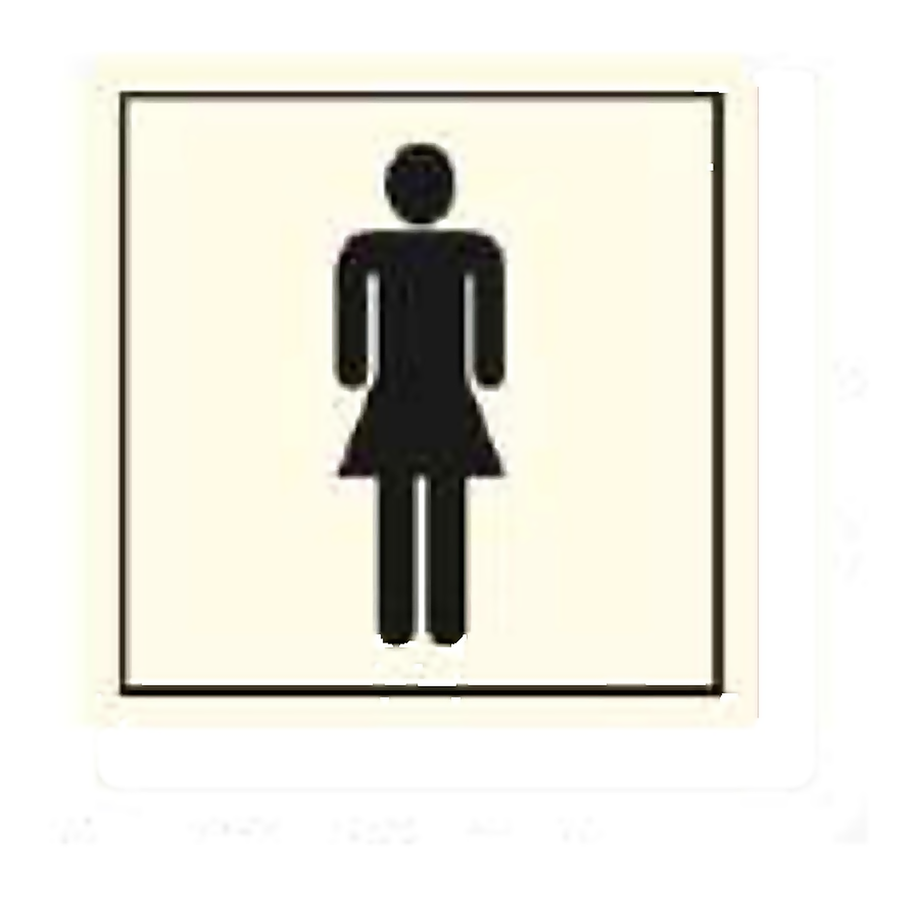 PVT09 — Ladies toilets | Passenger Vessel & Terminal Sign | Seasonlite