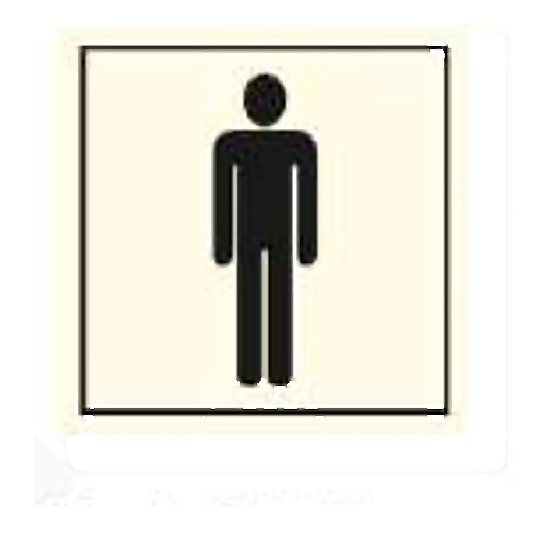 PVT10 — Gents toilets | Passenger Vessel & Terminal Sign | Seasonlite