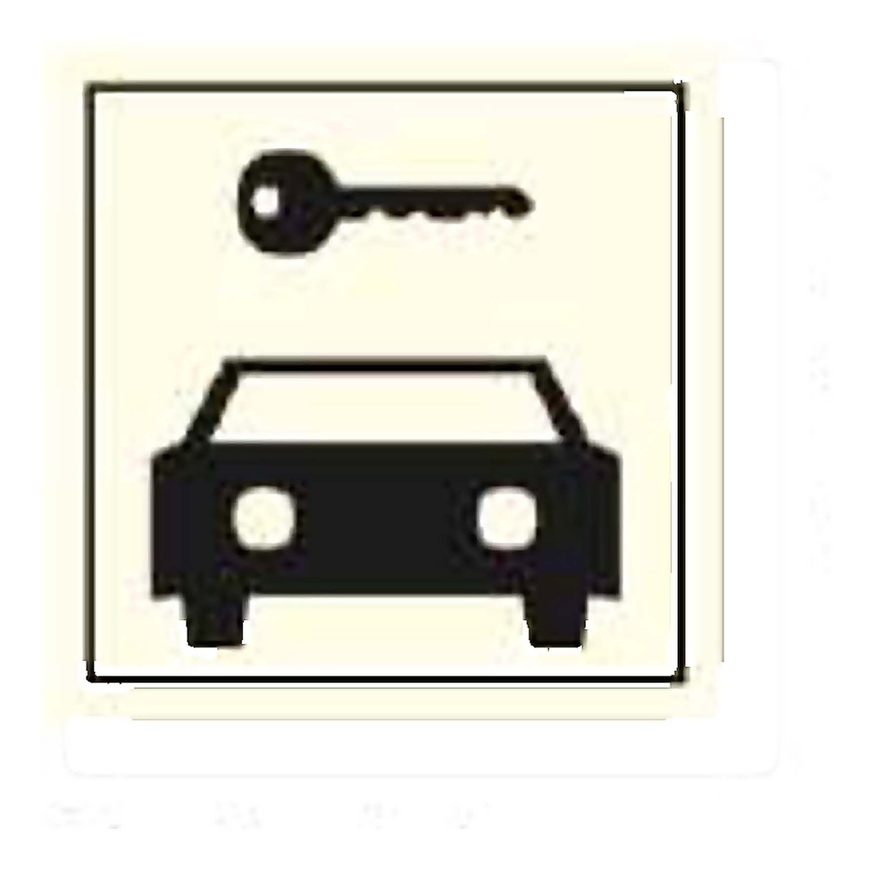 PVT36 — Car rentals | Passenger Vessel & Terminal Sign | Seasonlite
