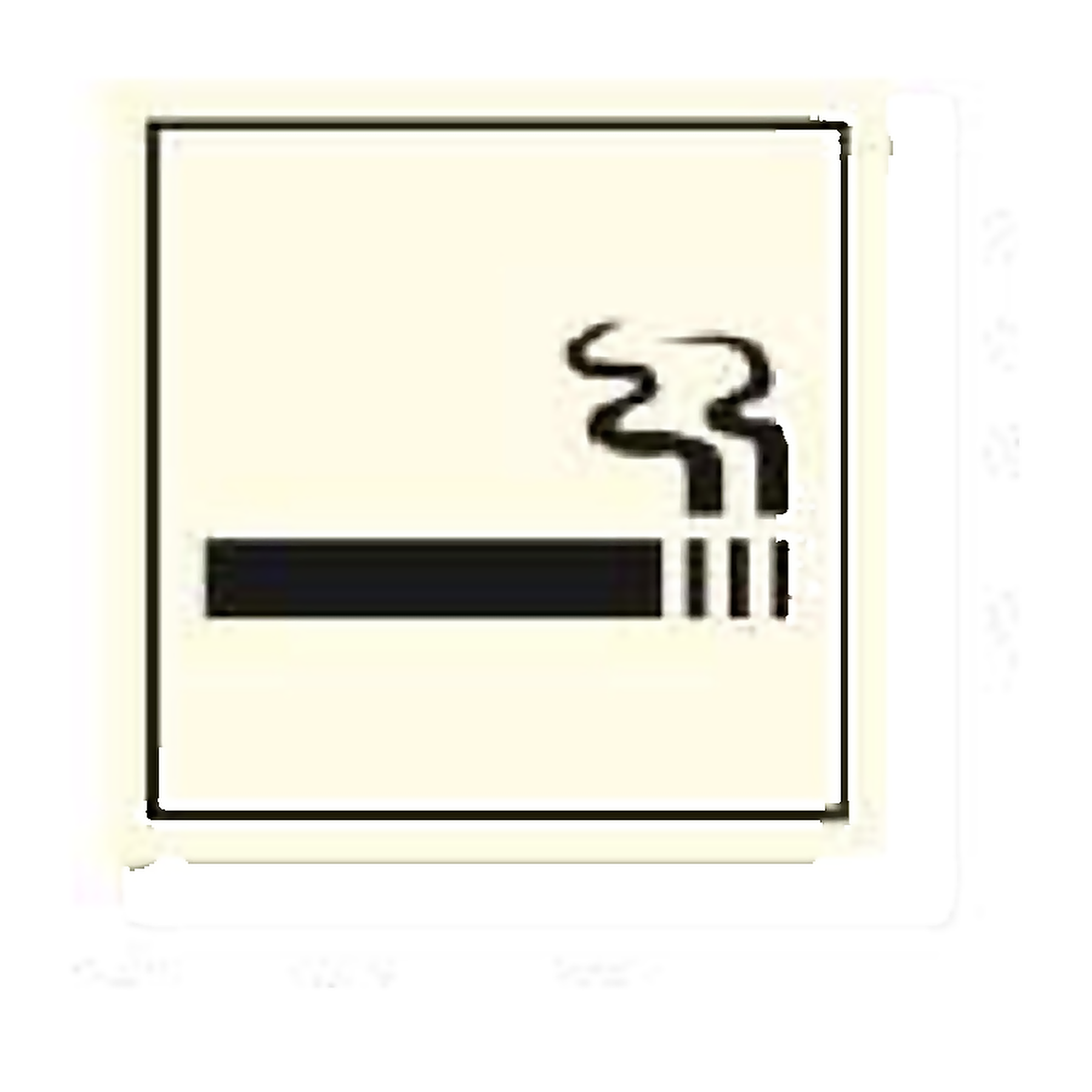 PVT43 — Smoking zone | Passenger Vessel & Terminal Sign | Seasonlite