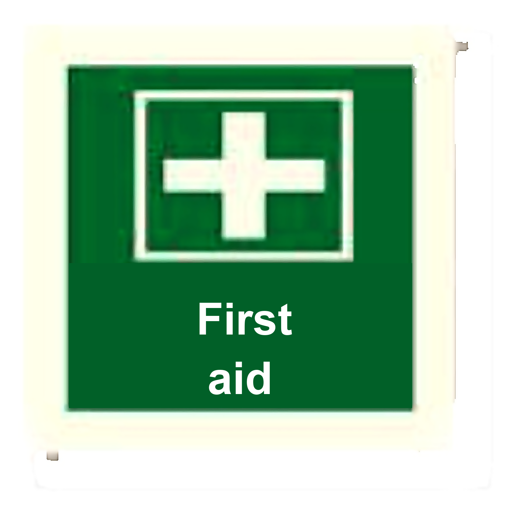 S10 — First aid | Safety Sign | Seasonlite