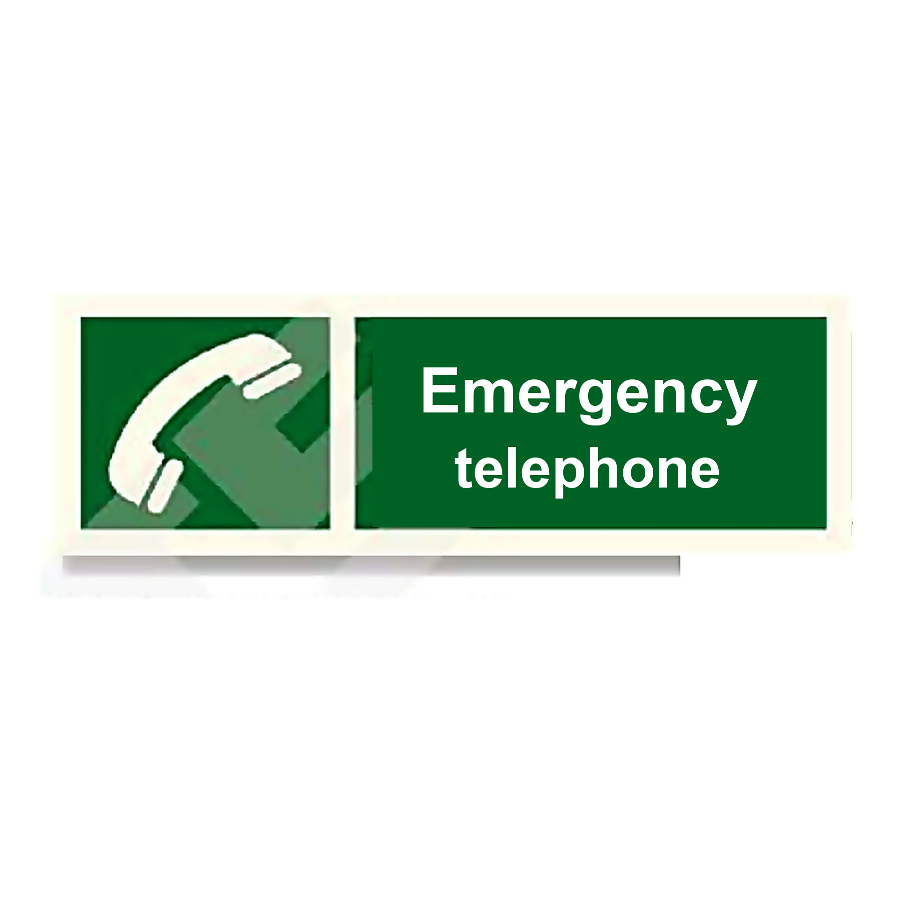 S13 — Emergency telephone | Safety Sign | Seasonlite