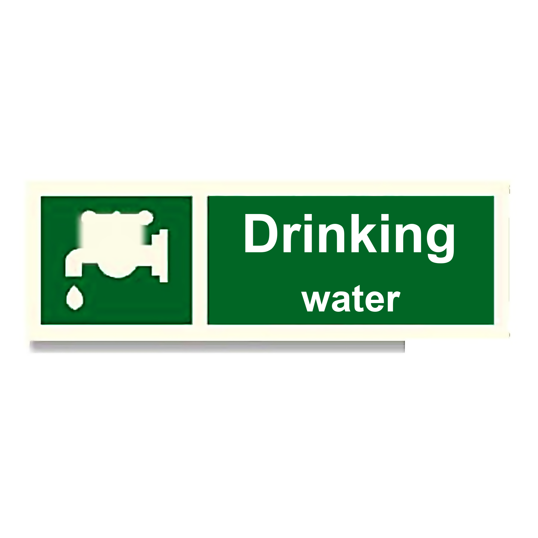 S22 — Drinking water | Safety Sign | Seasonlite