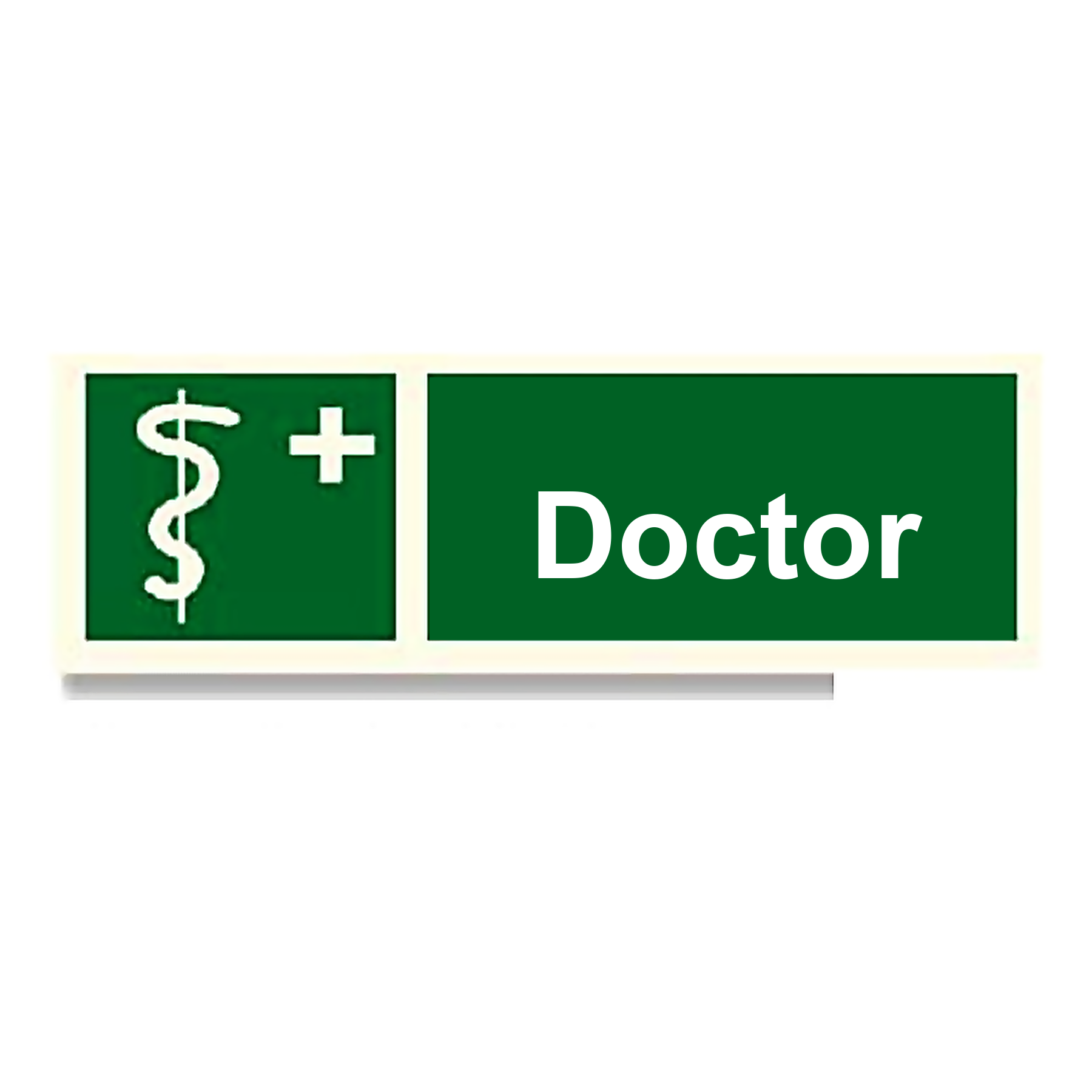 S62 — Doctor | Safety Sign | Seasonlite