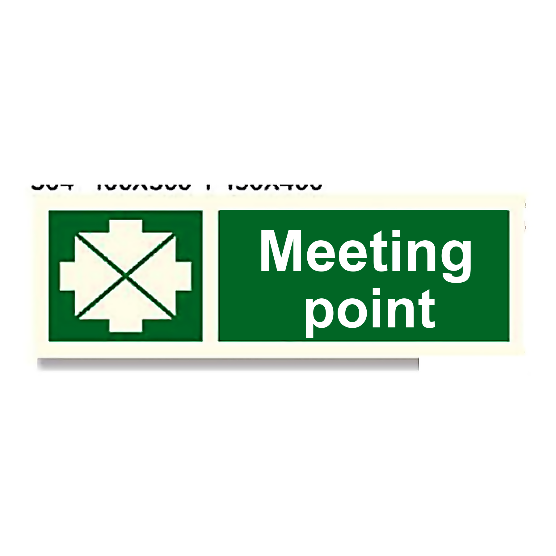 S67 — Meeting point | Safety Sign | Seasonlite