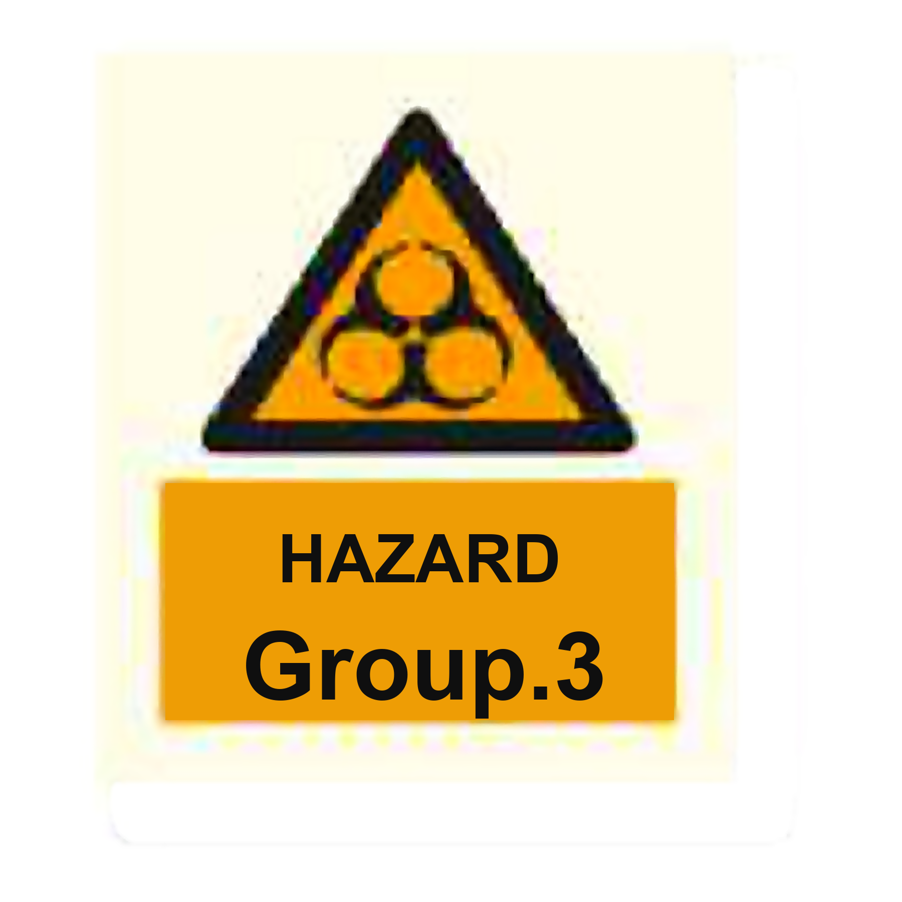W87 — Hazard Group 3 | Warning Sign | Seasonlite